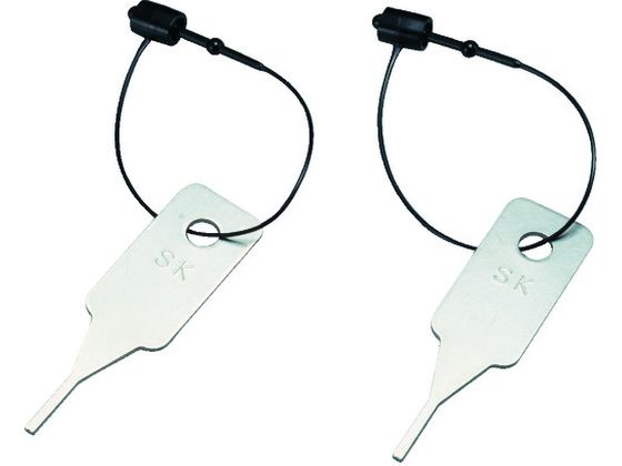 TRUSCO ステンレスバンド 取り外し可能タイプ用リリースキー STBRK TRUSCO ステンレスバンド 取り外し可能タイプ用リリースキー STBRK