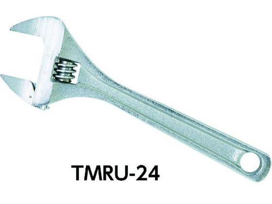 TRUSCO 薄口モンキーレンチ(口開24mm) TMRU-24 TRUSCO 薄口モンキーレンチ(口開24mm) TMRU-24