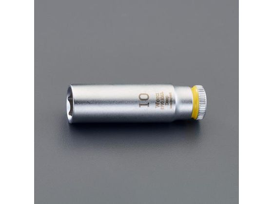 エスコ ディープソケット 1/4"DR×8mm EA617A-8 エスコ ディープソケット 1/4"DR×8mm EA617A-8