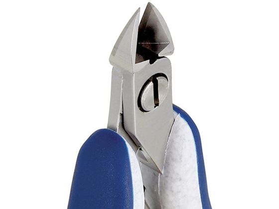 idealtek ESD精密ニッパ タングステン長円形 フラッシュ刃 125mm ES141TX-CR-BGO-IT ｉｄｅａｌｔｅｋ ＥＳＤ精密ニッパ・タングステン長円形・フラッシュ