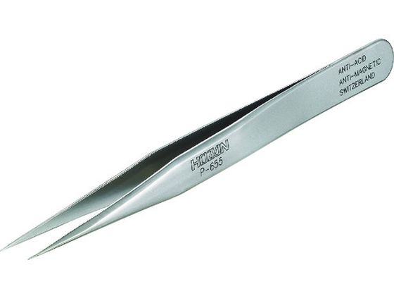 ●型番：P-655●全長（ｍｍ）：１２０●幅（ｍｍ）：１０●先端幅（ｍｍ）：０．２●先端：直型●ステンレス（ＳＵＳ３１６Ｌ）●ＥＳＤ対策仕様品ではありません。