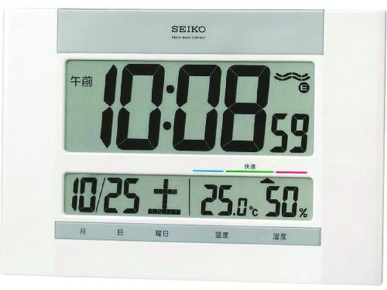 SEIKO 快適度表示付き電波時計 SQ429W SEIKO 快適度表示付き電波時計 SQ429W