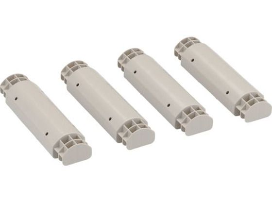 TRUSCO プラ棚用 脚のみ4本セット 高さ250mm用 TPT-250K