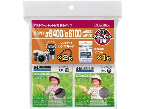 ハクバ SONY α6400 6100 6000 5100 Wズーム用安心パック ハクバ SONY α6400 6100 6000 5100 Wズーム用安心パック