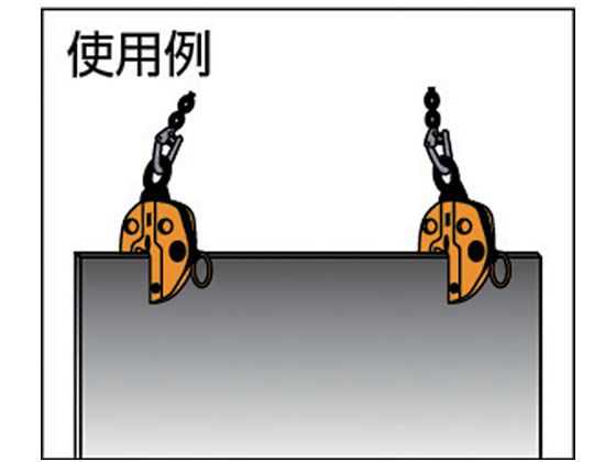 立吊クランプSVC1E スーパー 立吊クランプ(ロックハンドル式・自在シャックルタイプ