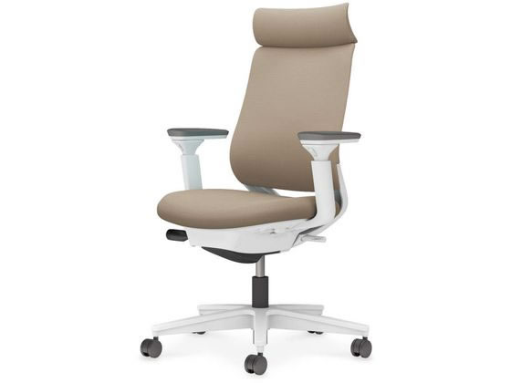 コクヨ ミトラ2 布 アディショナル可動肘 白脚本体白ソフトベージュ コクヨ ミトラ2 布 アディショナル可動肘 白脚本体白ソフトベージュ