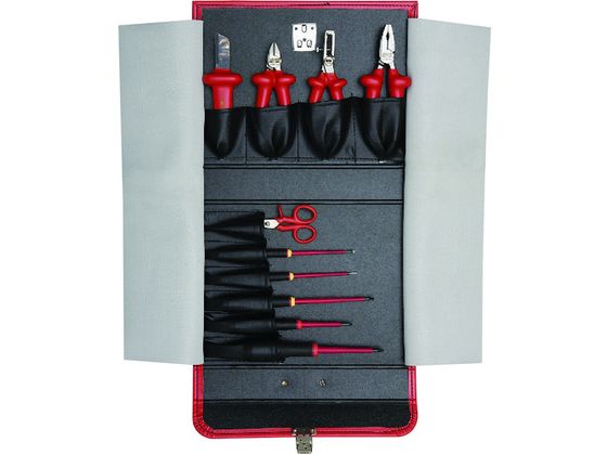 バーコ 1000V絶縁工具セット 10点セット 3045V-1 バーコ 1000V絶縁工具セット 10点セット 3045V-1