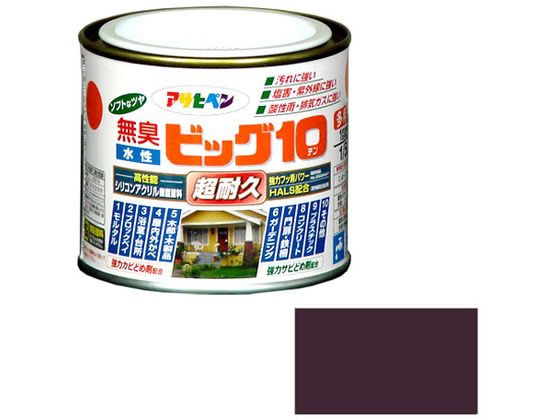 アサヒペン 水性ビッグ10多用途 1／5L 242 ブラウン