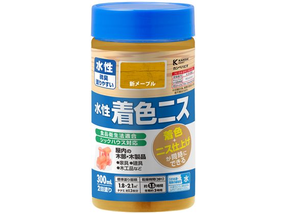 カンペハピオ 水性着色ニス 新メープル 300ml カンペハピオ 水性着色ニス 新メープル 300ml
