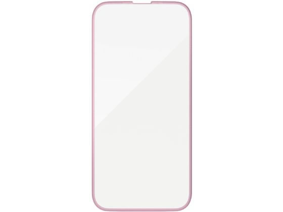エレコム iPhone16eガラスフィルム フレーム ピンク PM-A25SFLGFPNM エレコム iPhone16eガラスフィルム フレーム ピンク PM-A25SFLGFPNM
