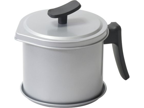 パール金属 chiiino シリコーンオイルポット 0.8L 受皿付 HB-6581