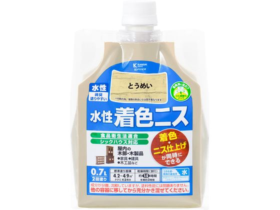 カンペハピオ 水性着色ニス とうめい 0.7L カンペハピオ 水性着色ニス とうめい 0.7L