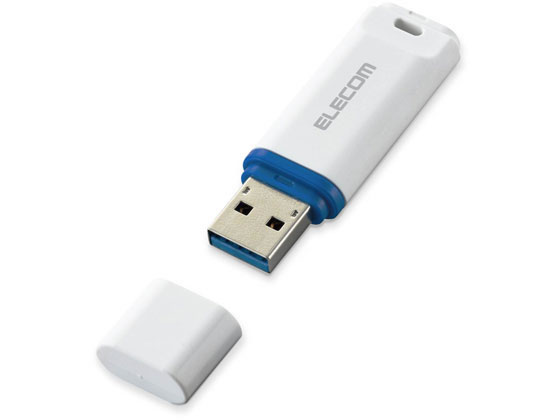 エレコム データ復旧付USB3.2 Gen1メモリ 32GB MF-DRU3032GWHR