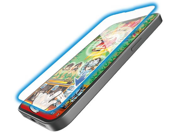 エレコム iPhone16eガラスフィルム BLカットゲーミング PM-A25SFLGGEBL エレコム iPhone16eガラスフィルム BLカットゲーミング PM-A25SFLGGEBL