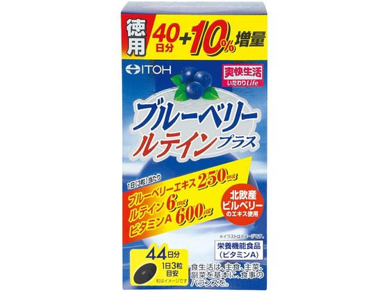 井藤漢方製薬 ブルーベリールテインプラス 132粒 井藤漢方製薬 ブルーベリールテインプラス 132粒