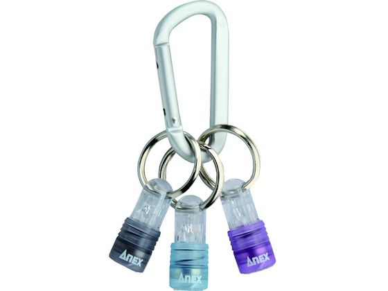 アネックス クイックホルダー 3PCS(青黒紫) AQH-S2