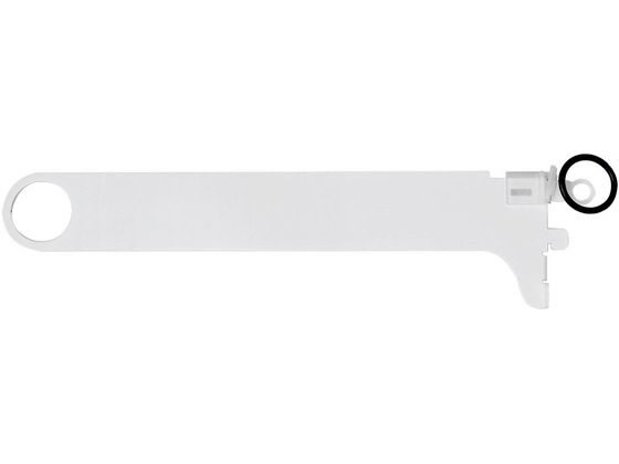 WAKI パイプ用ブラケット 32φ 300mm 白 WPS024