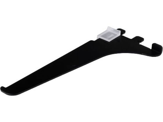WAKI ピラシェル棚受 150mm 黒 WPS032