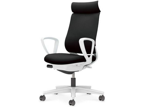 コクヨ ミトラ2 布 アディショナルサークル肘 白脚本体白ブラック コクヨ ミトラ2 布 アディショナルサークル肘 白脚本体白ブラック