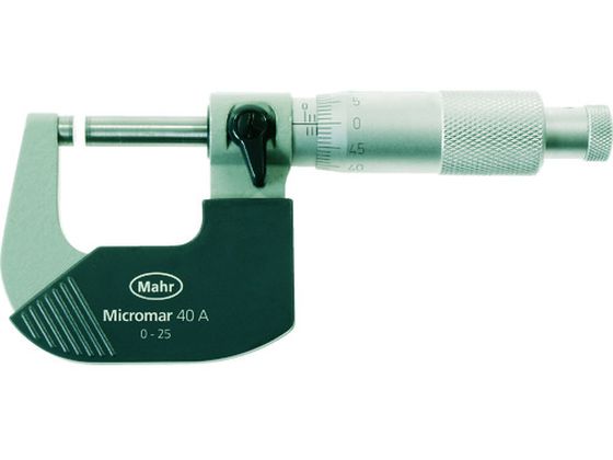 マール マイクロメータ40A 0~25mm(4134000) 40A0-25