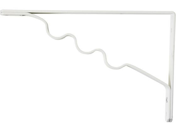 WAKI ハンガーブラケット 180mm ホワイト TK-101