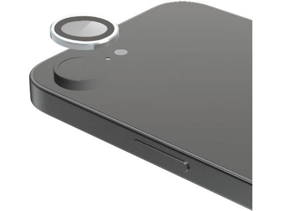エレコム iPhone16e カメラフィルム ガラス シルバー PM-A25SFLLGSV エレコム iPhone16e カメラフィルム ガラス シルバー PM-A25SFLLGSV