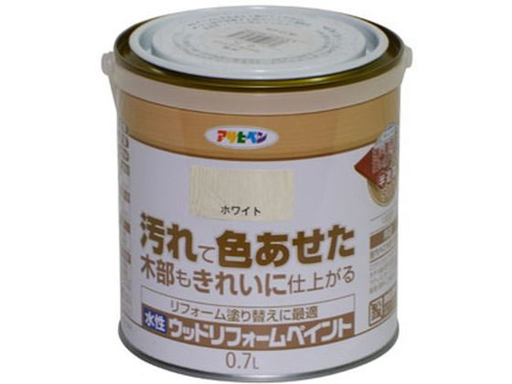 アサヒペン 水性ウッドリフォームペイント 0.7L ホワイト