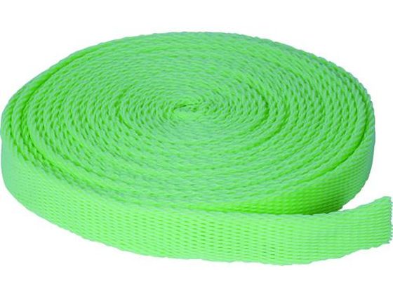 TRUSCO ネット緩衝材 幅約8cm×20M グリーン TNKL-20 GR