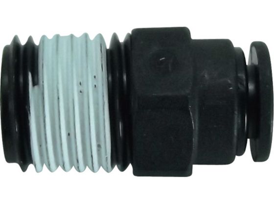 チヨダ ファイブ樹脂メイルコネクタ 6mm・R1/4 FR6-02M チヨダ ファイブ樹脂メイルコネクタ 6mm・R1/4 FR6-02M