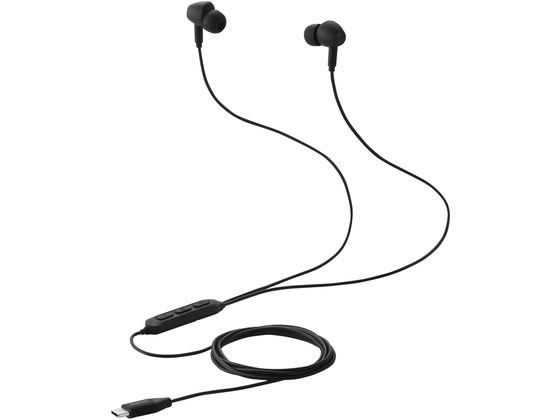エレコム Type-C イヤホン 有線 ハイレゾ ブラック EHP-DF17CMBK エレコム Type-C イヤホン 有線 ハイレゾ ブラック EHP-DF17CMBK