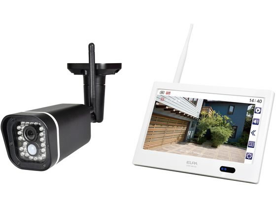 朝日電器 10型 ワイヤレスカメラ&モニターセット CMS-H1001が57,350円