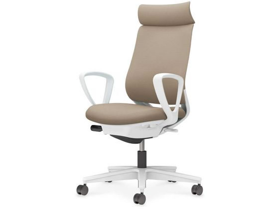 コクヨ ミトラ2 布 アディショナルサークル肘 白脚本体白ソフトベージュ コクヨ ミトラ2 布 アディショナルサークル肘 白脚本体白ソフトベージュ