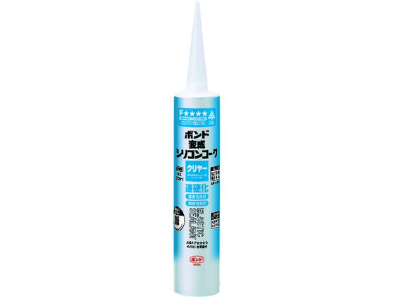 コニシ 変成シリコンコーク クリアー 333ml #05558
