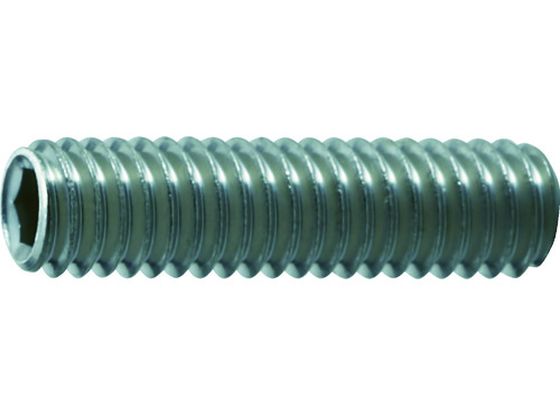 TRUSCO 六角穴付止めネジ 平先 ステンレス M4×12 55本入 B77-0412 TRUSCO 六角穴付止めネジ 平先 ステンレス M4×12 55本入 B77-0412