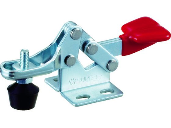 スーパー 下方押え型トグルクランプ(水平ハンドル式)全長:78mm 締付力:0.3kN STD08F スーパー 下方押え型トグルクランプ(水平ハンドル式)全長:78mm 締付力:0.3kN STD08F