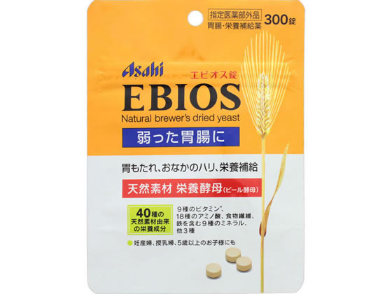 アサヒグループ食品 エビオス錠 300錠 アサヒグループ食品 エビオス錠 300錠