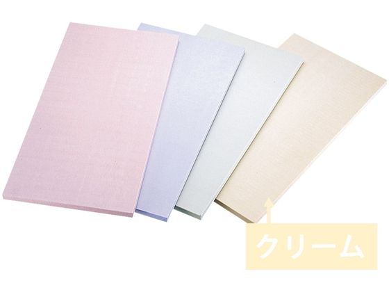 アサヒ ゴムシェフカラーまな板 75×33×1.5 SC-105 クリーム