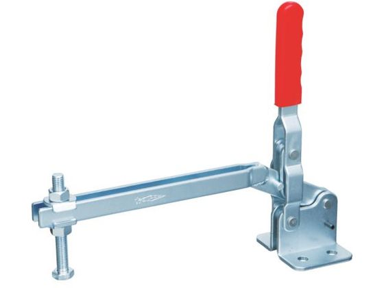 スーパー 下方押え型トグルクランプ(垂直ハンドル式)全長:270mm 締付力:3.7kN TDJB2F スーパー 下方押え型トグルクランプ(垂直ハンドル式)全長:270mm 締付力:3.7kN TDJB2F