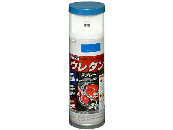 アサヒペン 2液ウレタンスプレー 300mL ウルトラマリン アサヒペン 2液ウレタンスプレー 300mL ウルトラマリン