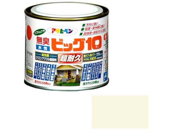 アサヒペン 水性ビッグ10多用途 1／5L 212 アイボリー