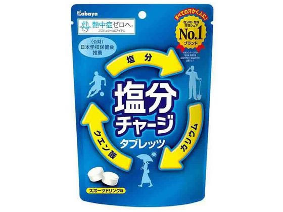 カバヤ食品 塩分チャージタブレッツ スポーツドリンク味 81g カバヤ食品 塩分チャージタブレッツ スポーツドリンク味 81g
