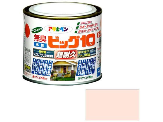 アサヒペン 水性ビッグ10多用途 1／5L 211 ピンク