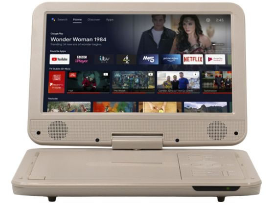 10.1インチアンドロイド搭載ポータブルDVDプレーヤー e angle select 10.1インチアンドロイド搭載ポータブルDVDプレーヤー e angle select