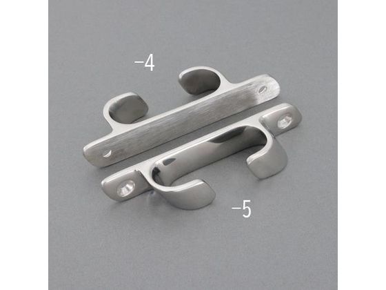 エスコ プレートフック ステンレス製 152.4×34.7mm EA638GF-5