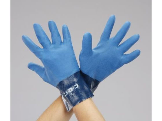 エスコ 手袋 耐油・滑り止め・ニトリルゴム・裏付 LL EA354GE-33 エスコ 手袋 耐油・滑り止め・ニトリルゴム・裏付 LL EA354GE-33