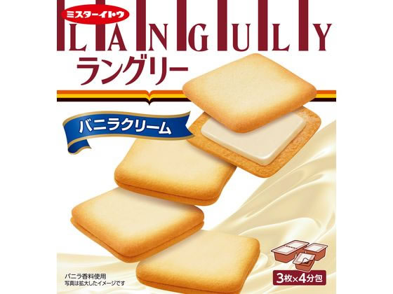イトウ製菓 ラングリー バニラクリーム 12枚 イトウ製菓 ラングリー バニラクリーム 12枚