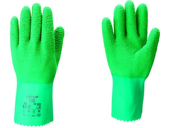 アンセル 耐薬品手袋 アルファテック 16-650 XLサイズ 16-650-10 アンセル 耐薬品手袋 アルファテック 16-650 XLサイズ 16-650-10