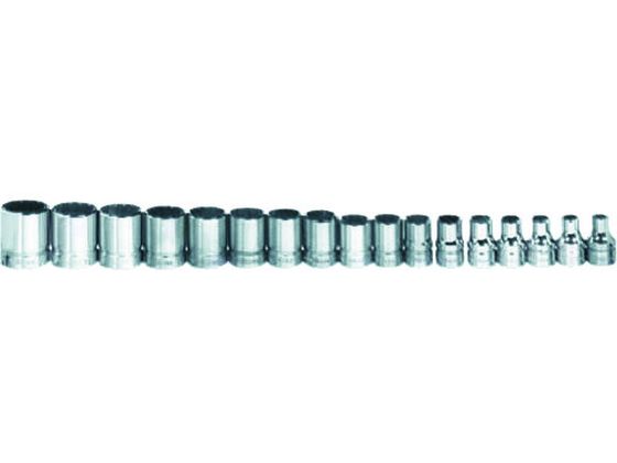WILLIAMS 3/8ドライブ ソケットセット 12角 12個 JHWMSB-12RC WILLIAMS 3/8ドライブ ソケットセット 12角 12個 JHWMSB-12RC