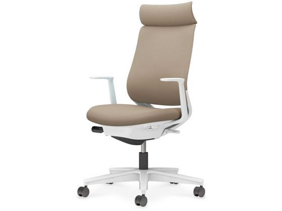 コクヨ ミトラ2 布 アディショナルL字肘 白脚本体白ソフトベージュ コクヨ ミトラ2 布 アディショナルL字肘 白脚本体白ソフトベージュ