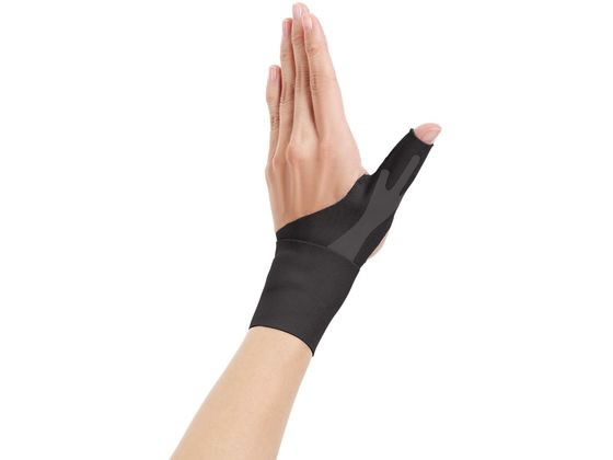 アルファックス お医者さんの手首サポーターFIT M左 BK 434771